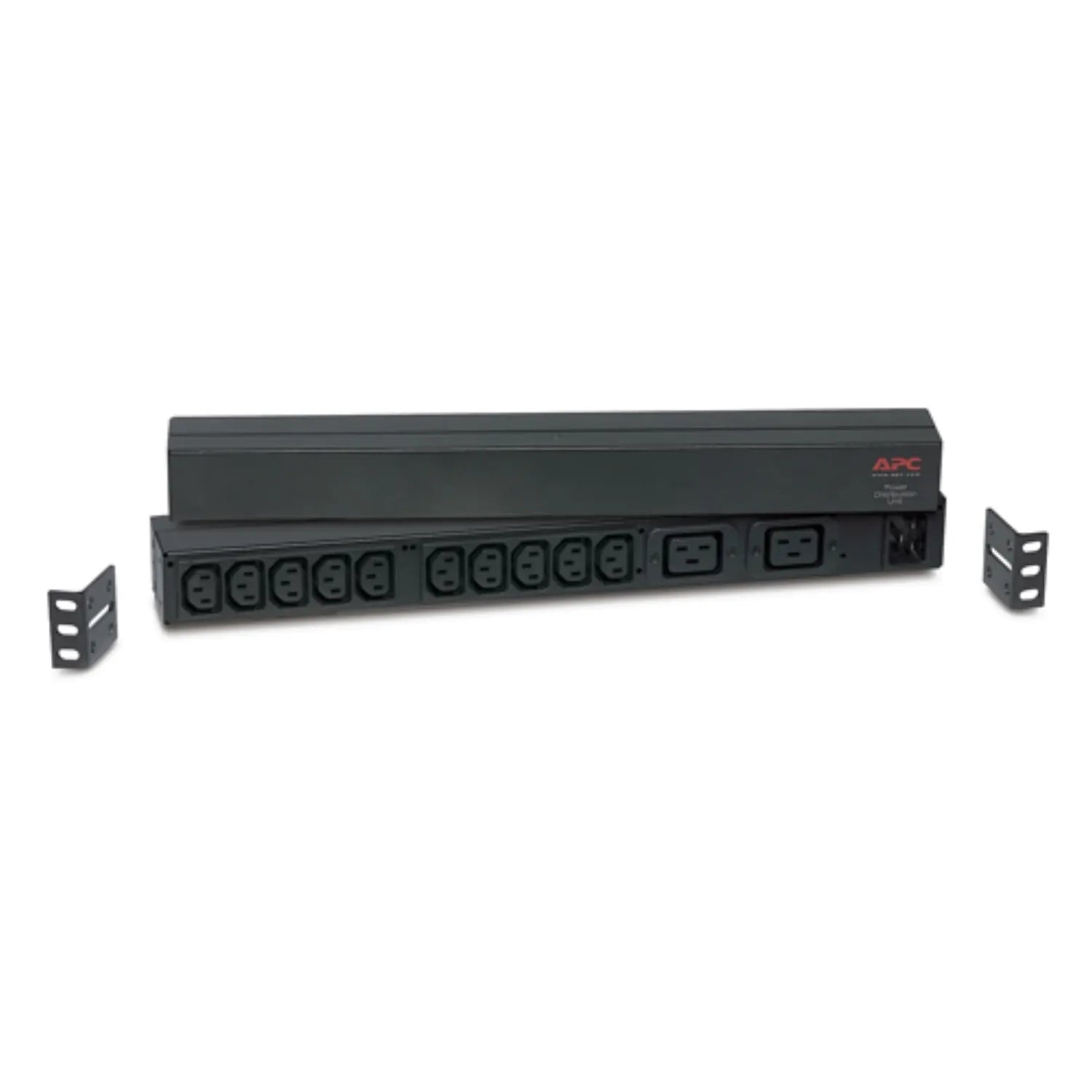 APC Basic Rack PDU, 1U, 230V/16A Input, 2x IEC C19  10x IEC C13 Outlets - Data Racks  Accessories