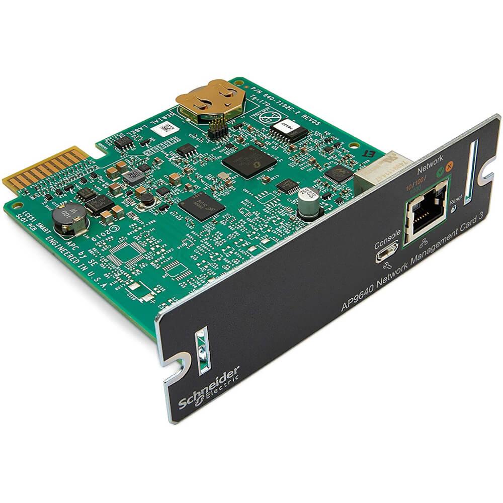 APC Network Management Card 3, Suitable For Smart-UPS with a SmartSlot or SUM, SURTA, SURTD, SMT,...