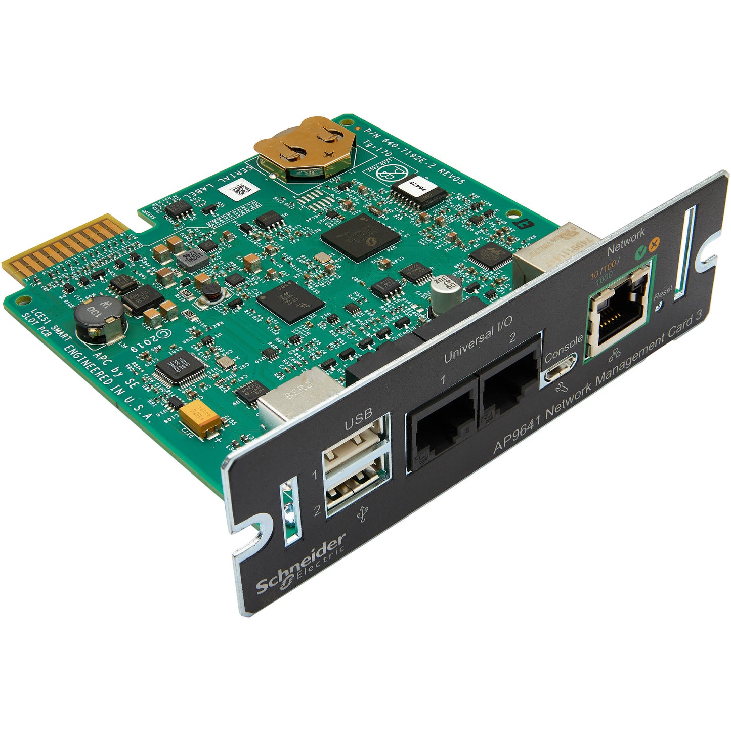 APC Network Management Card 3 With Environmental Monitoring, Suitable For Smart-UPS with a SmartS...
