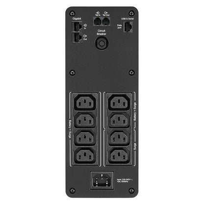 APC Back-UPS Pro 1200VA/720W Line Interactive UPS, Tower, 230V/10A Input, 8x IEC C13 Outlets, Lea... - Image 3