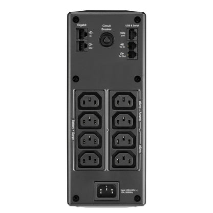 APC Back-UPS Pro 1300VA/780W Line Interactive UPS, Tower, 230V/10A Input, 8x IEC C13 Outlets, Lea... - Image 2