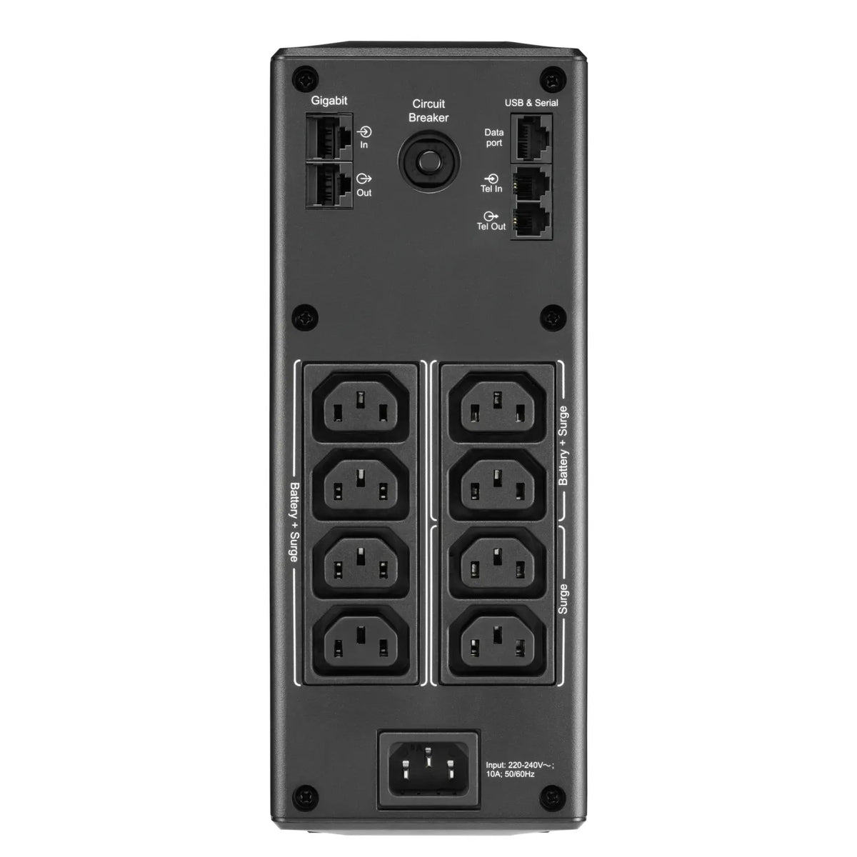 APC Back-UPS Pro 1300VA/780W Line Interactive UPS, Tower, 230V/10A Input, 8x IEC C13 Outlets, Lea... - Image 2