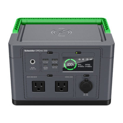 APC OffGrid Portable Power Station 330, 230V, 332Wh Lithium-ion, LCD, 2 AS3112 Australian outlets...