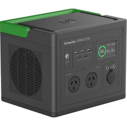 APC OffGrid Portable Power Station 730, 738Wh Lithium-ion, LCD, 2 AS3112 Australian outlets, Sine...