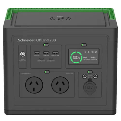 APC OffGrid Portable Power Station 730, 738Wh Lithium-ion, LCD, 2 AS3112 Australian outlets, Sine... - Image 2