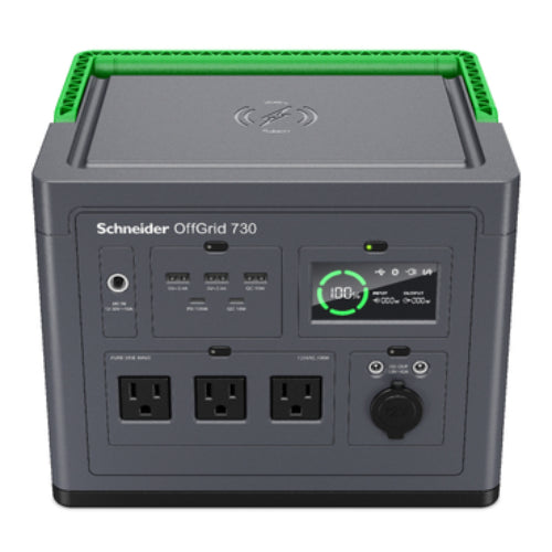 APC OffGrid Portable Power Station 730, 738Wh Lithium-ion, LCD, 2 AS3112 Australian outlets, Sine... - Image 4