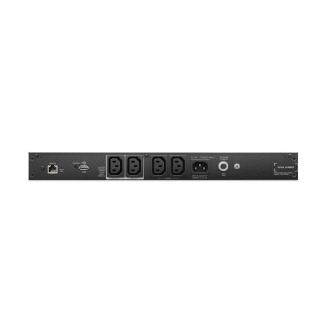 APC Smart-UPS 500VA/400W Line Interactive UPS, 1U Rackmount, 230V/10A Input, 4x IEC C13 Outlets,... - Image 2