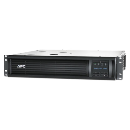 APC Smart-UPS 1000VA/700W Line Interactive UPS, 2U Rackmount, 230V/10A Input, 4x IEC C13 Outlets,...