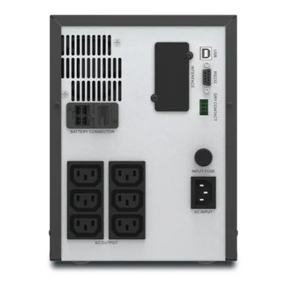 APC Easy UPS 2000VA/1400W Line Interactive UPS, Tower, 230V/10A Input, 6x IEC C13 Outlets, Lead A... - Image 2