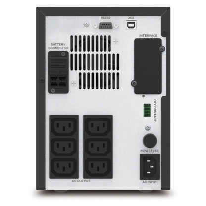 APC Easy UPS 1 Ph Line Interactive, 750VA, Tower, 230V, 6 IEC C13 outlets, AVR, Intelligent Card... - Image 2