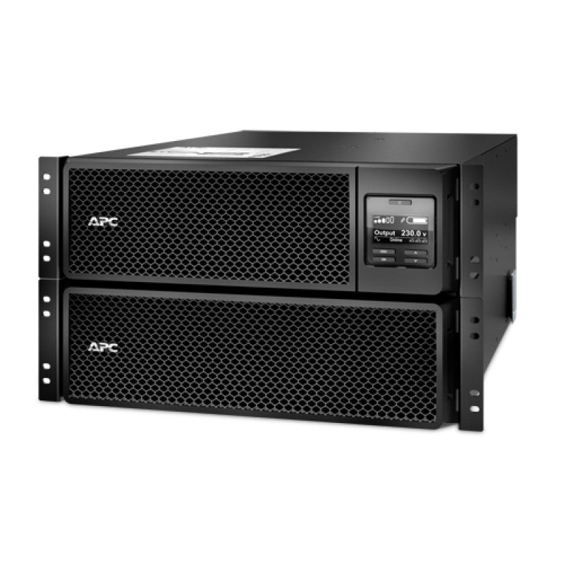 APC Smart-UPS On-Line, 10kVA/10kW, Rackmount 6U, 230V/400V, 6x C13+4x C19 IEC outlets, Network Ca...
