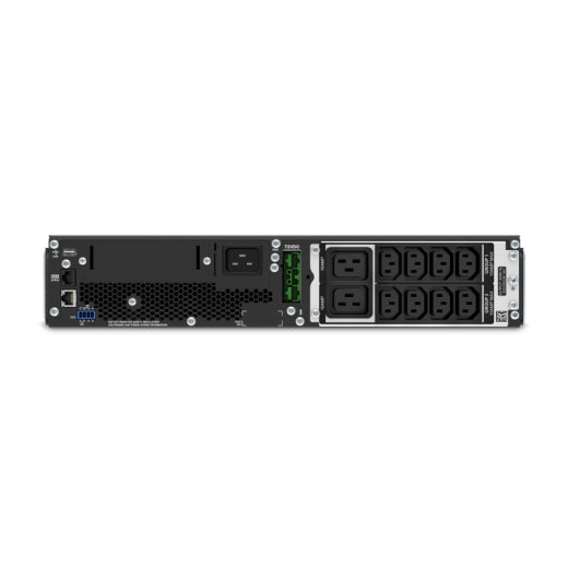 APC Smart-UPS 2200VA/1980W Online UPS, 2U Rackmount, 230V/16A Input, 2x IEC C19  8x IEC C13 Outlets, Lead Acid Battery, W/ Rail Kit