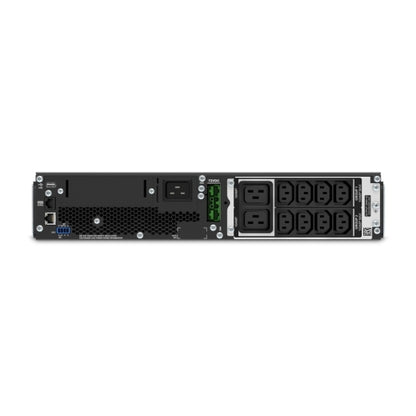 APC Smart-UPS 2200VA/1980W Online UPS, 2U Rackmount, 230V/16A Input, 2x IEC C19  8x IEC C13 Outlets, Lead Acid Battery, W/ Rail Kit