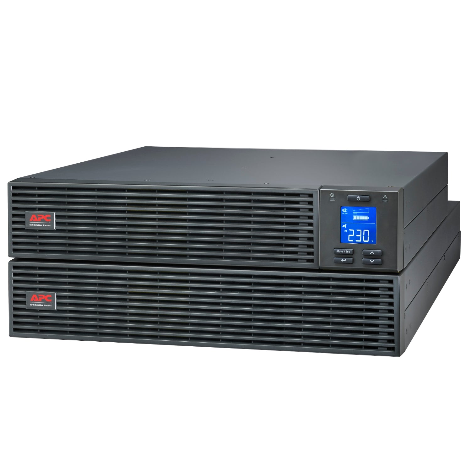 APC Easy UPS 1000VA/800W Online UPS, 4U Rackmount, 230V/10A Input, 3x IEC C13 Outlets, Lead Acid...