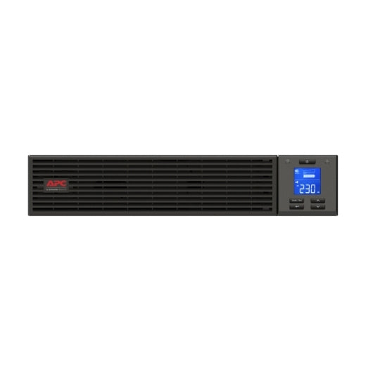 APC Easy UPS 2000VA/1600W Online UPS, 2U Rackmount, 230V/10A Input, 4x IEC C13 Outlets, Lead Acid Battery, W/ Rail Kit