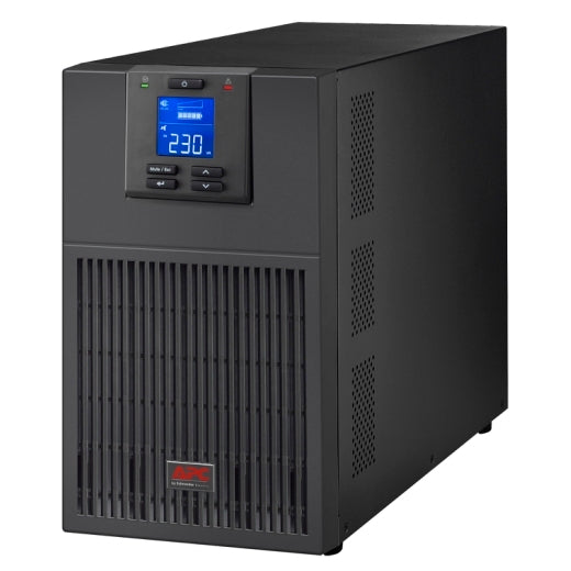 APC Easy UPS 3000VA/2400W Online UPS, Tower Form Factor, 230V/16A Input, 1x IEC C19  6x IEC C13 O...