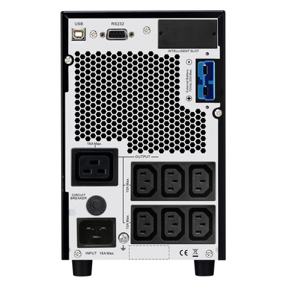 APC Easy UPS 3000VA/2400W Online UPS, Tower, 230V/16A Input, 1x IEC C19  6x IEC C13 Outlets, Lead... - Image 2