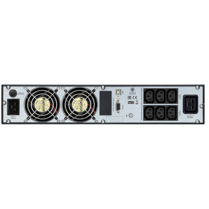 APC Easy UPS 3000VA/2400W Online UPS, 2U Rackmount, 230V/16A Input, 1x IEC C19 6x IEC C13 Outlets... - Image 3