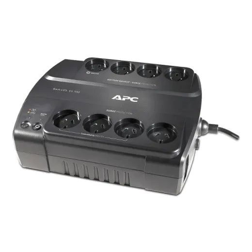 APC Back-UPS 700VA/405W Power-Saving UPS, Desk Top, 230V/10A Input, 8x Aus Outlets, Lead Acid Bat...