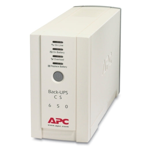 APC Back-UPS 650VA/400W Standby UPS, Tower, 230V/10A Input, 4x IEC C13 Outlets, Lead Acid Battery...