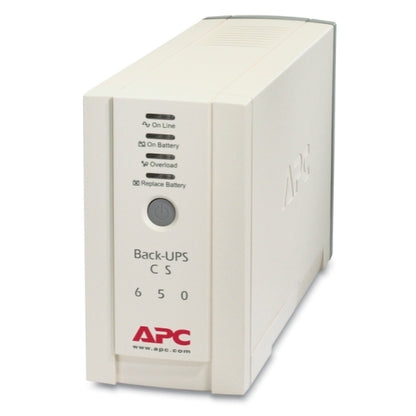 APC Back-UPS 650VA/400W Standby UPS, Tower, 230V/10A Input, 4x IEC C13 Outlets, Lead Acid Battery...