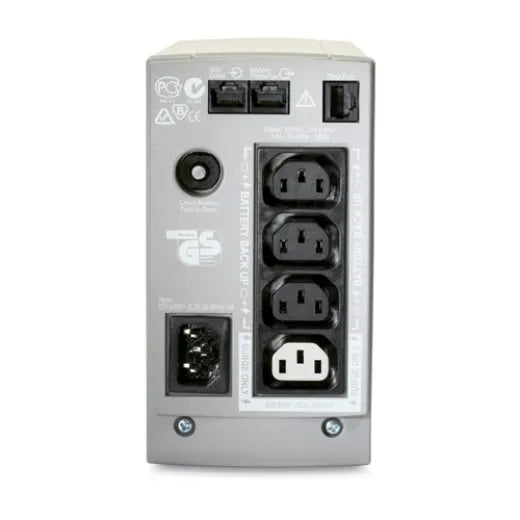 APC Back-UPS 650VA/400W Standby UPS, Tower, 230V/10A Input, 4x IEC C13 Outlets, Lead Acid Battery... - Image 2