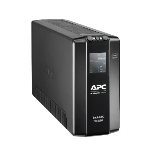 APC Back-UPS Pro 650VA/390W Line Interactive UPS, Tower, 230V/10A Input, 6x IEC C13 Outlets, Lead... - Image 2