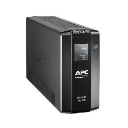 APC Back-UPS Pro 650VA/390W Line Interactive UPS, Tower, 230V/10A Input, 6x IEC C13 Outlets, Lead... - Image 2