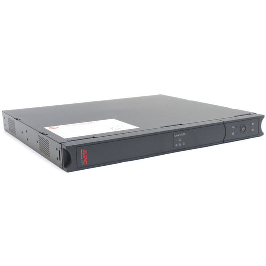 APC Smart-UPS 450VA/280W Line Interactive UPS, 1U Rackmount, 230V/10A Input, 4x IEC C13 Outlets,...