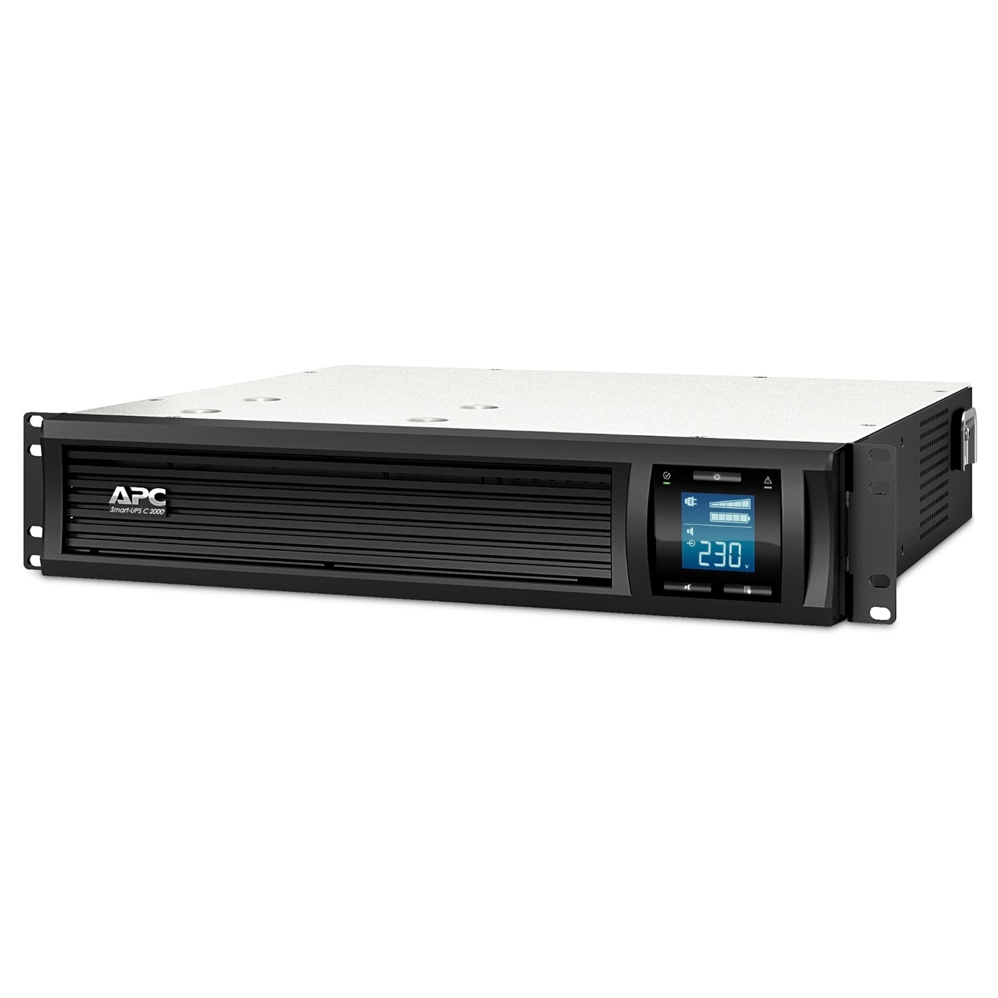 APC Smart-UPS C 2000VA/1300W Line Interactive UPS, 2U Rackmount, 230V/16A Input, 6xIEC C13 Outlet...