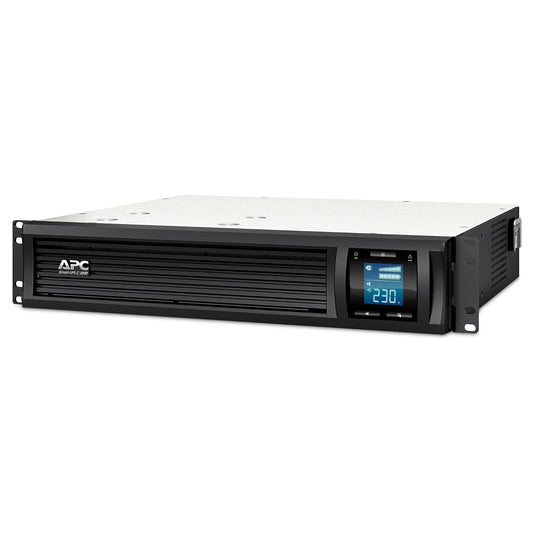 APC Smart-UPS C 2000VA/1300W Line Interactive UPS, 2U Rackmount, 230V/16A Input, 6xIEC C13 Outlet...
