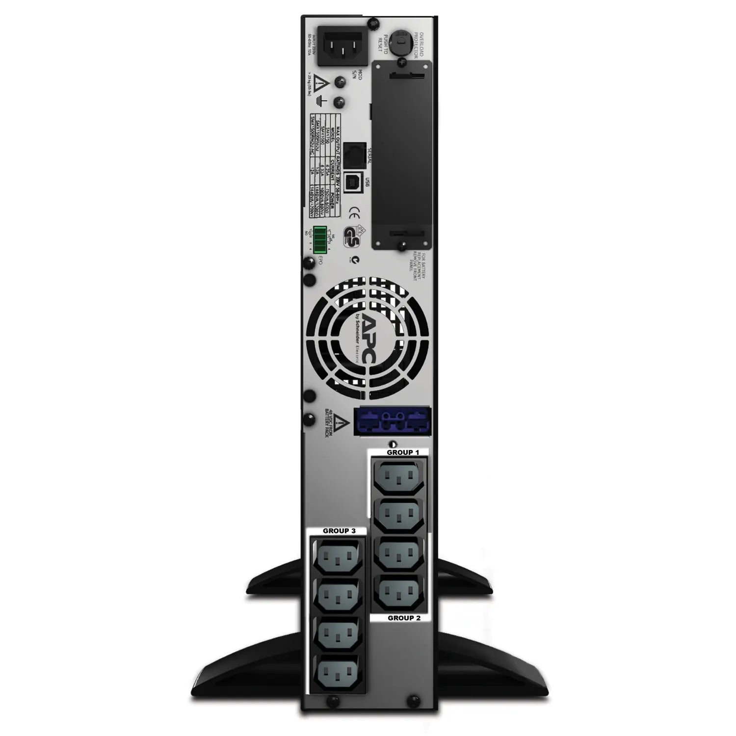 APC Smart-UPS X, Line Interactive, 1500VA, Rack/tower convertible 2U, 230V, 8x C13 IEC, SmartSlot... - Image 4