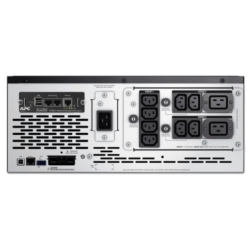 APC Smart-UPS X 3000VA/2700W Line Interactive UPS, 4U Rackmount, 230V/16A Input, 2x IEC C19  8x I... - Image 2