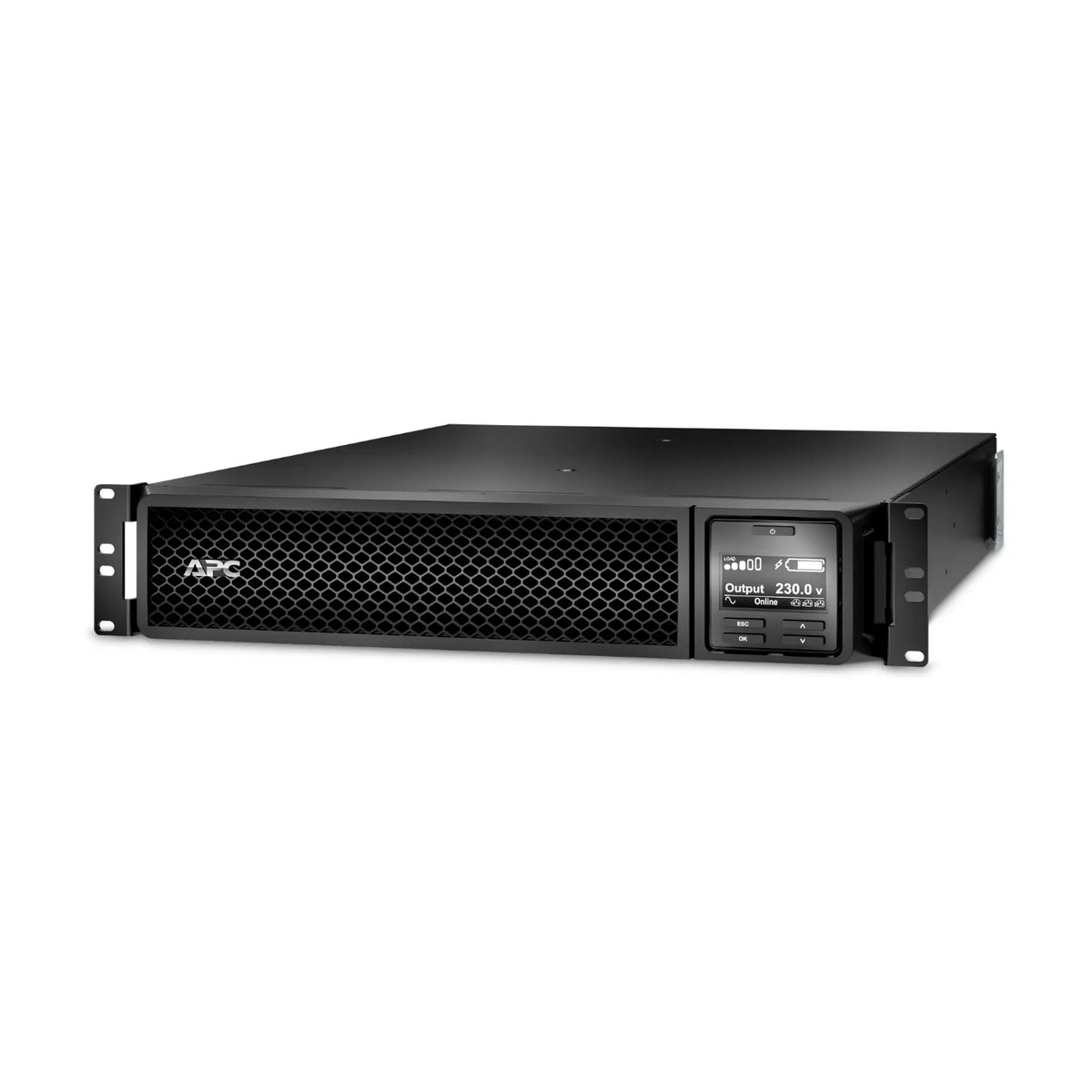 APC Smart-UPS 1500VA/1500W Online UPS, 2U Rackmount, 230V/10A Input, 6x IEC C13 Outlets, Lead Aci...