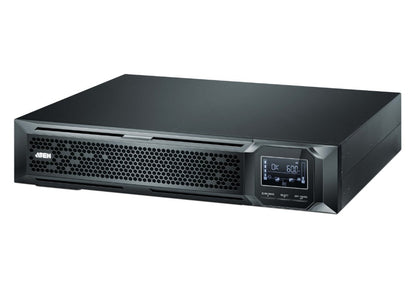 Aten 2000VA/2000W Professional Online UPS with USB/DB9 connection, 8 IEC C13 outlets, optional SN...