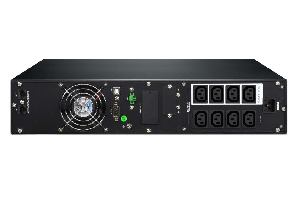 Aten 2000VA/2000W Professional Online UPS with USB/DB9 connection, 8 IEC C13 outlets, optional SN... - Image 3