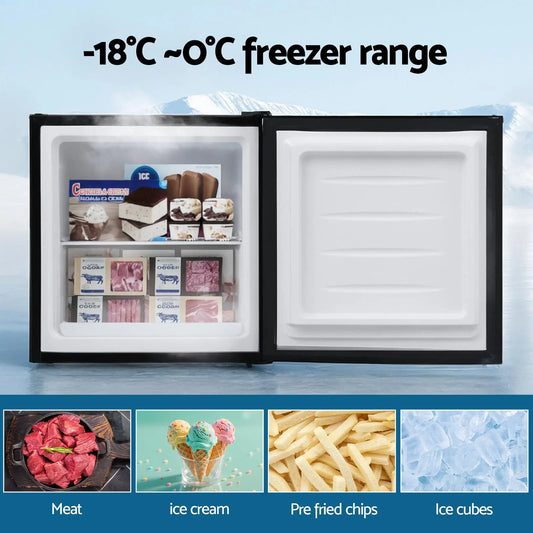 Devanti 31L Small Upright Freezer Vertical Freezer Black - Image 4