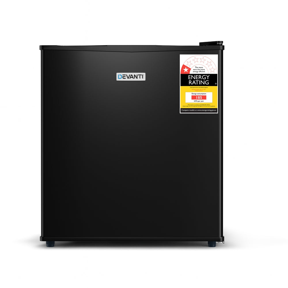 Devanti 31L Small Upright Freezer Vertical Freezer Black - Image 2