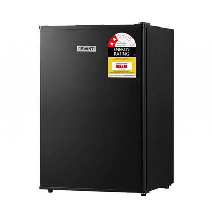 Devanti 42L Upright Freezer Fridge Black - Image 2