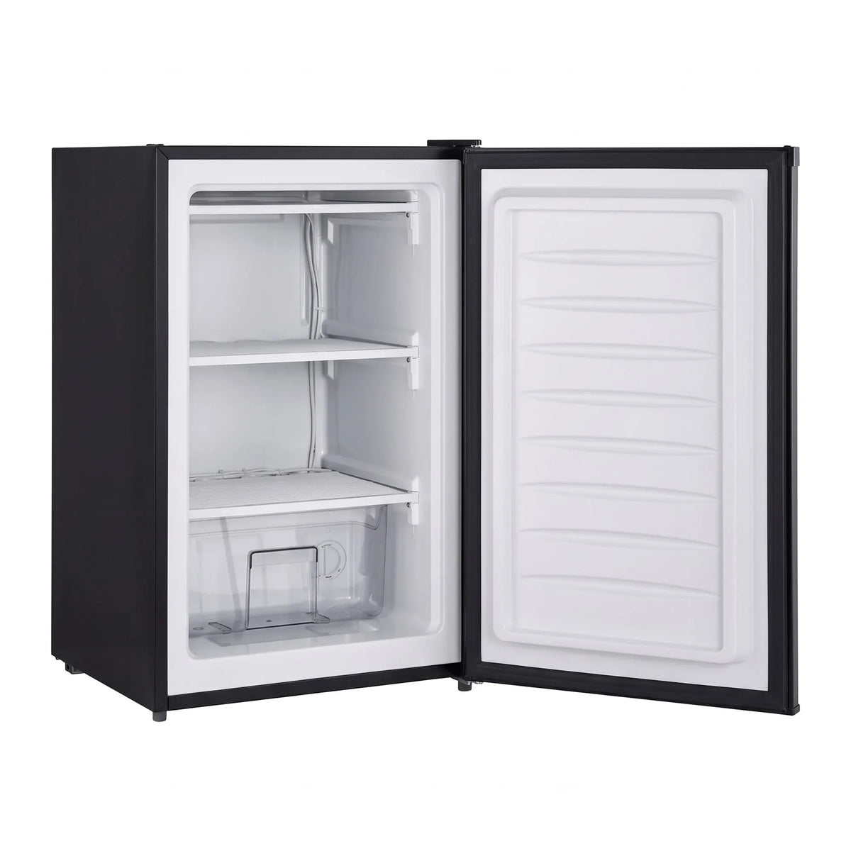 Devanti 81L Upright Freezer Fridge Black - Image 8