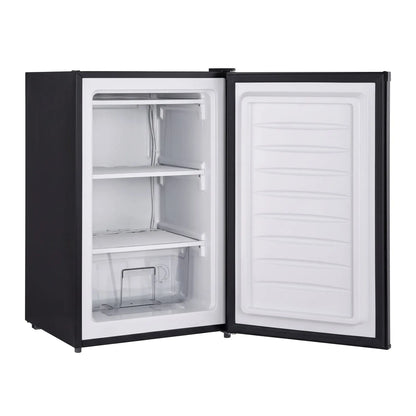 Devanti 81L Upright Freezer Fridge Black - Image 8