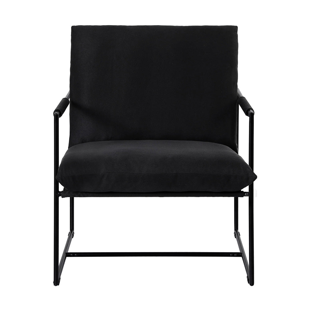 Artiss Armchair Lounge Chair Sling Black - Image 3