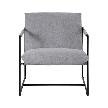 Artiss Armchair Lounge Chair Sling Grey - Image 3