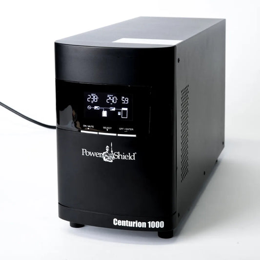 PowerShield Centurion Tower UPS 1000VA/900W, 10A input, 2 AUS sockets, 10A, C13 x 2, 2-year warra...