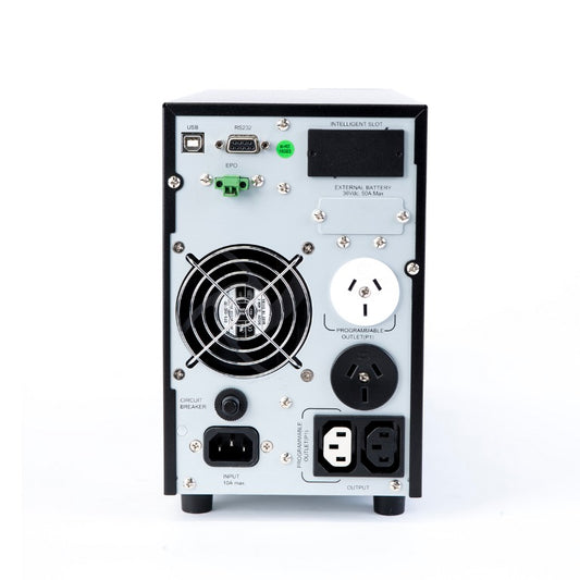 PowerShield Centurion Tower UPS 1000VA/900W, 10A input, 2 AUS sockets, 10A, C13 x 2, hot-swappabl... - Image 2