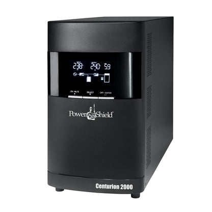 PowerShield Centurion Tower UPS 2000VA/1800W, 10A input, 4 AUS sockets, 10A, C13 x 2, hot-swappab...