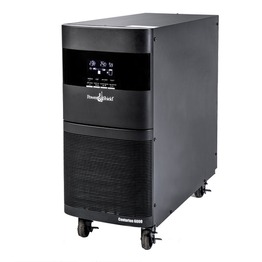 PowerShield Centurion Tower UPS 6000VA/6000W, Hard wired terminal input / outputt, 10A, C13  x 2,...