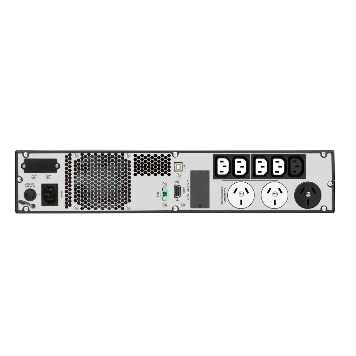 PowerShield Commander RT 2000VA/1800W, 10A input, hot-swappable batteries, 3 AUS sockets, 10A, C1... - Image 2