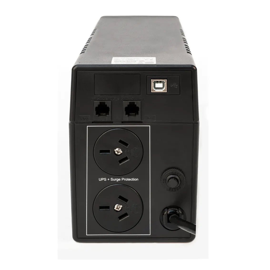 PowerShield Defender 650VA/390W UPS, AVR, LCD display, 2 AU outlets, user-replaceable batteries,... - Image 2