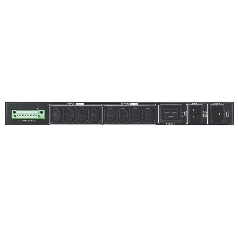 PowerShield Rack ATS 3kVA, Dual 15A C20 inputs, 1 x C19, 8 x C13 outputs, ensures reliable power... - Image 2